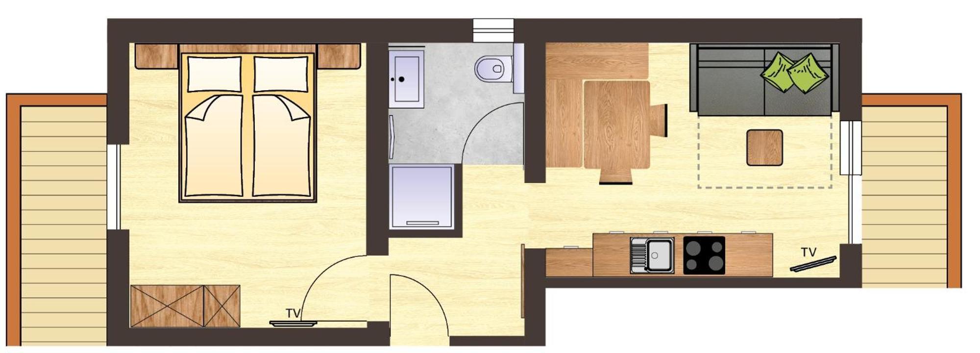 Haus Sonnwend Apartment Елмау Екстериор снимка